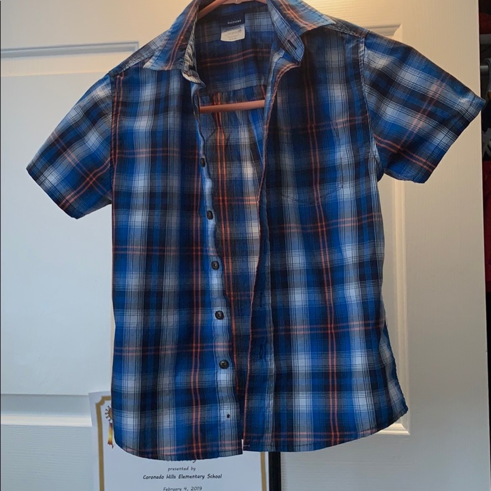 Boys flannel shirt
